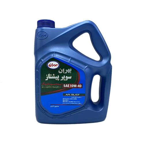 بسته بندی جدید روغن موتور بهران