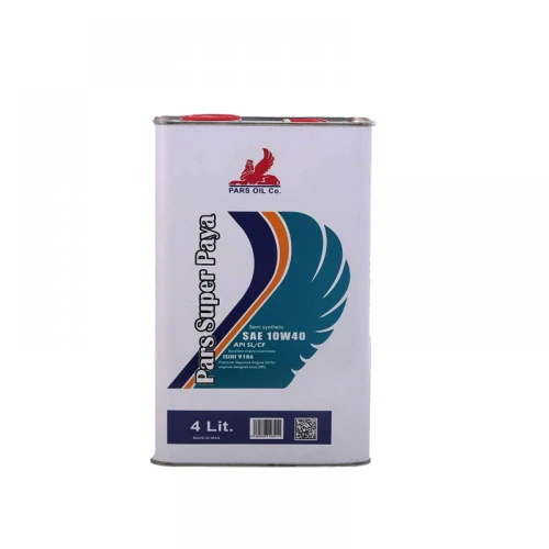 روغن موتور خودرو پارس سوپر پایا 4 لیتری SL 20W50